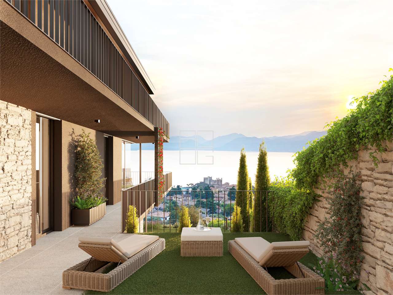 Exklusives Apartment in Prestige-Anlage in Torri del Benaco