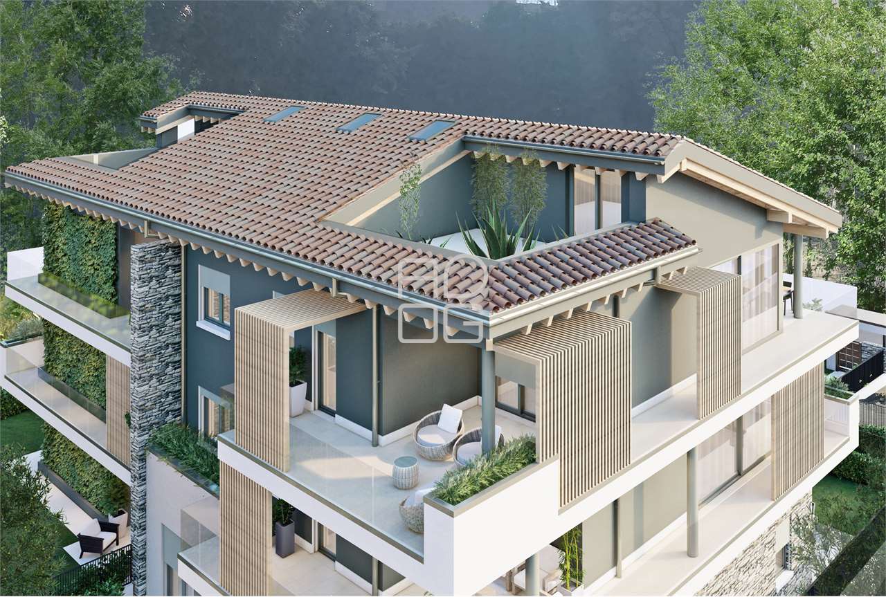 Exklusives Penthouse in eleganter neuer Anlage in Desenzano del Garda