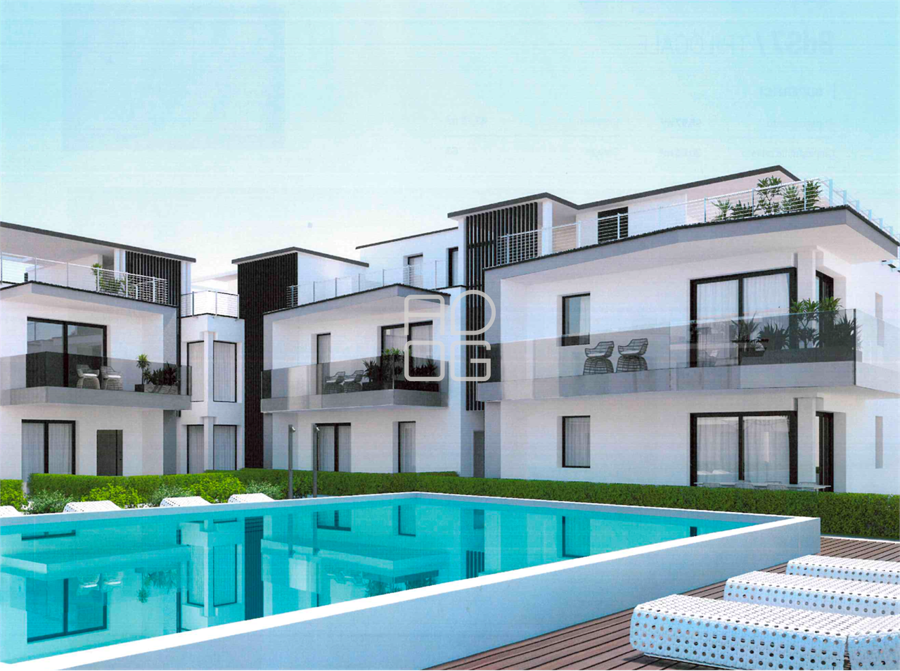 Three-room apartment in modern residence with Pool in Peschiera del Garda