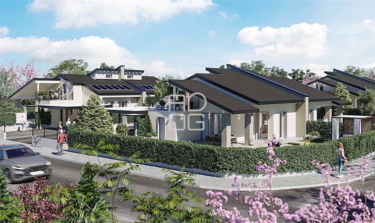 Peschiera del Garda – Modernes Wohnensemble aus Villen mit Garten und Veranden in Peschiera del Garda